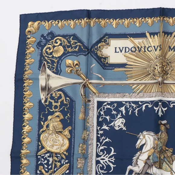 Hermes 'LVDOVICVS MAGNVS' Silk Scarf main image 0